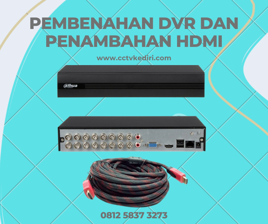 <p>Kamera CCTV kini sangat di perlukan untuk melakukan pengawasan lebih lanjut bila terjadi sesuatu mengenai dvr maka kamera juga akan terganggu, karena dvr ini merupakan bagian dari keseluruhan perangkat CCTV, dimana perangkat tersebut mempunyai fungsing untuk penyimpanan rekaman video yang di tangkap oleh kamera pengawas.</p>